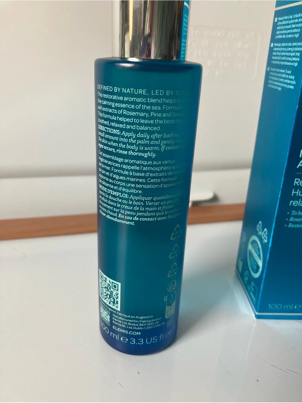 Elemis Musclease Active Body Oil, Relaxing body oil, 100ml, 3.3 fl oz BRAND NEW!
